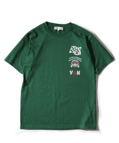 Ｔシャツ＜フラッグ＆クラシックカー＞