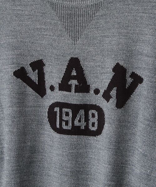 VAN / ヴァン ニット・セーター | クルーネックセーター | 詳細1