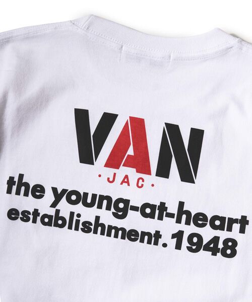 VAN / ヴァン Tシャツ | ロングスリーブTシャツ＜VANロゴ＞ | 詳細4