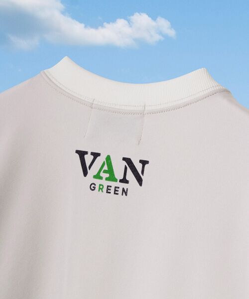 VAN / ヴァン スウェット | ハーフジップトレーナー ＜VAN GREEN＞ | 詳細2