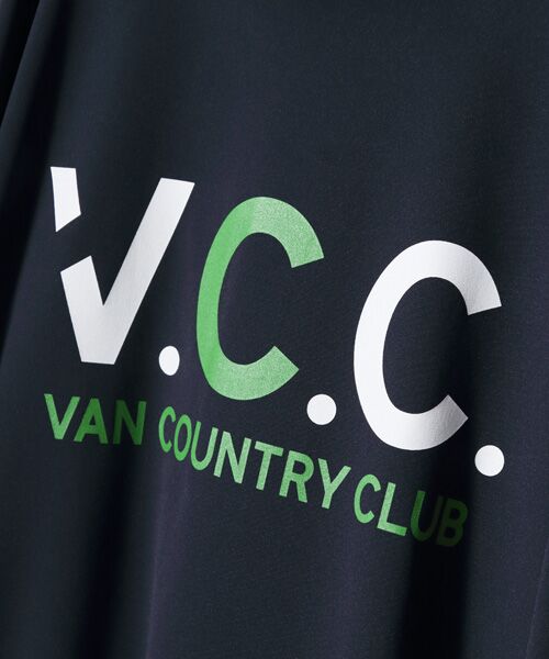 VAN / ヴァン Tシャツ | モックネックロングスリーブTシャツ ＜VAN GREEN＞ | 詳細7