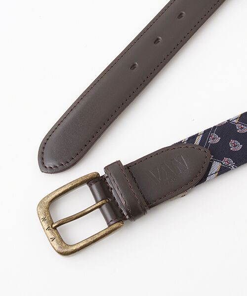 VAN / ヴァン ベルト・サスペンダー | テープベルト＜パッチワーク風＞ | 詳細2