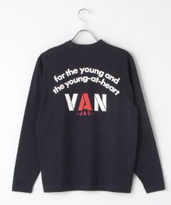 VAN / ヴァン カットソー | ロングスリーブTシャツ＜バックロゴ＞