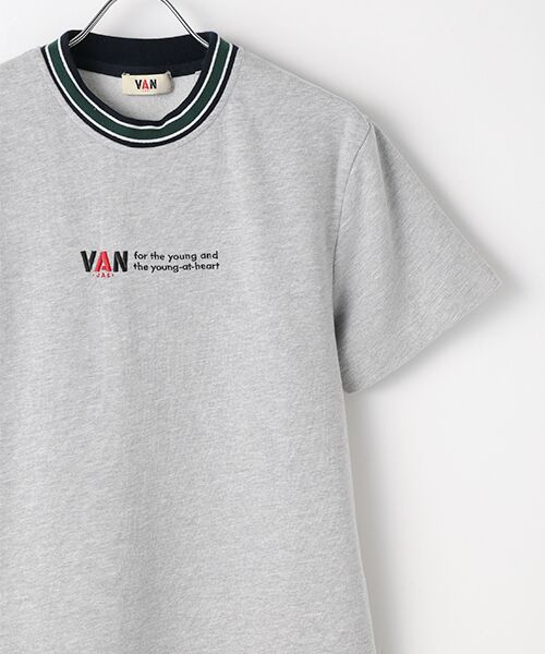 VAN / ヴァン Tシャツ | リブラインTシャツ | 詳細2