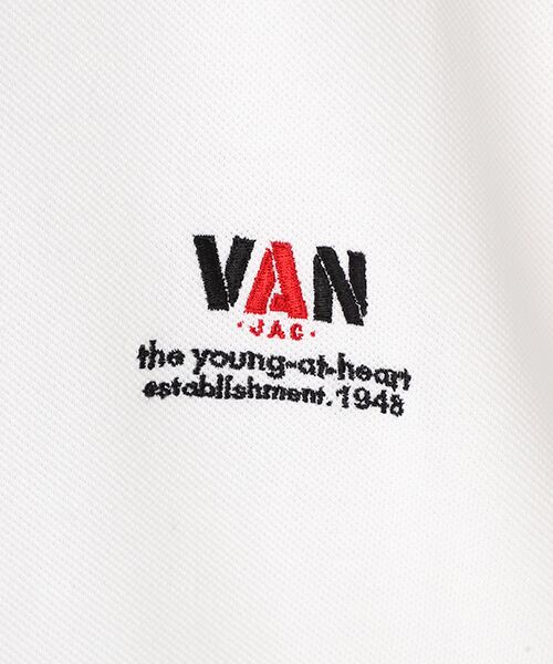 VAN / ヴァン ポロシャツ | ポロシャツ＜VANロゴ＞ | 詳細1