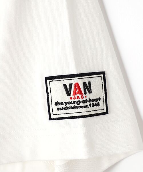 VAN / ヴァン Tシャツ | ポケットＴシャツ＜ワッペン＞ | 詳細1
