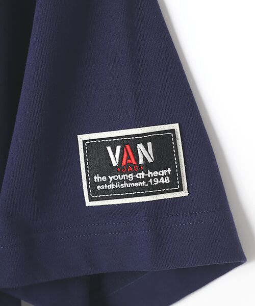 VAN / ヴァン Tシャツ | ポケットＴシャツ＜ワッペン＞ | 詳細5