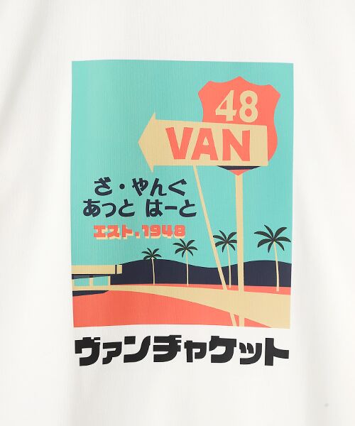 VAN / ヴァン Tシャツ | Ｔシャツ＜レトロプリント＞＜ROUTE48＞ | 詳細1
