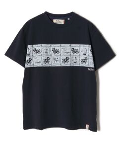 アロハプリントTシャツ ＜鹿の子＞ ＜VAN×Top Sider＞