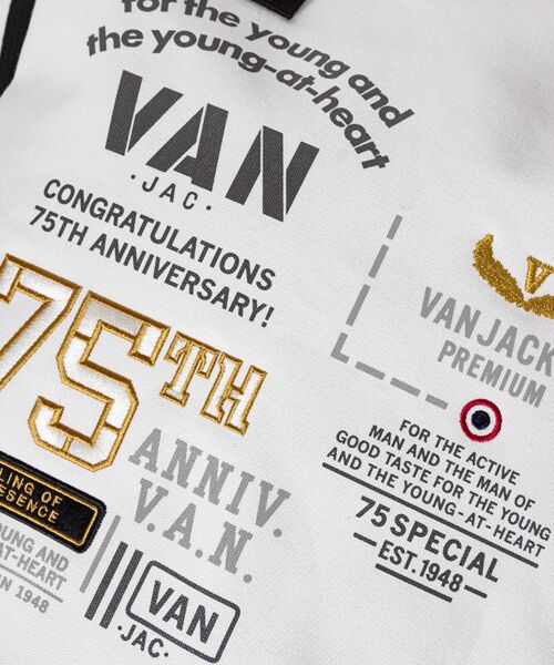 VAN / ヴァン ショルダーバッグ | ヘルメットバッグ ＜75TH ANNIVERSARY＞ | 詳細3