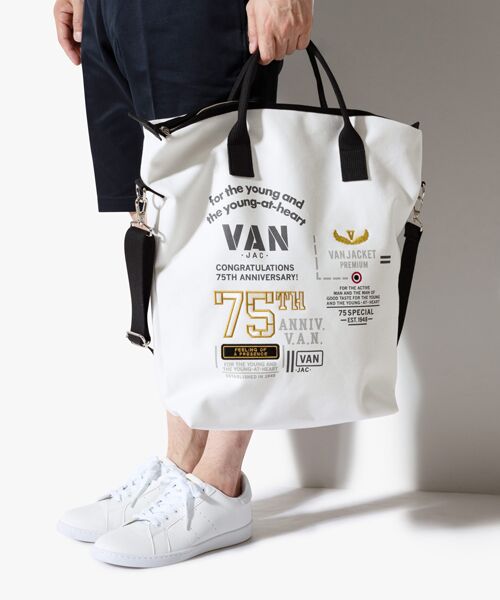 VAN / ヴァン ショルダーバッグ | ヘルメットバッグ ＜75TH ANNIVERSARY＞ | 詳細5