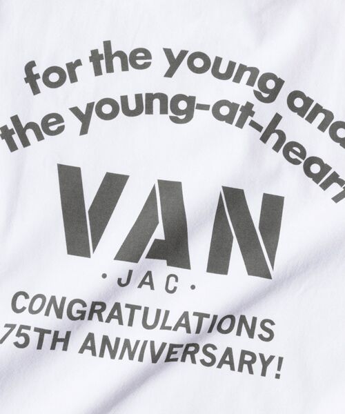 VAN / ヴァン カットソー | Ｔシャツ ＜75TH ANNIVERSARY＞ | 詳細2