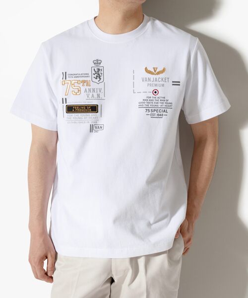 VAN / ヴァン カットソー | Ｔシャツ ＜75TH ANNIVERSARY＞ | 詳細7