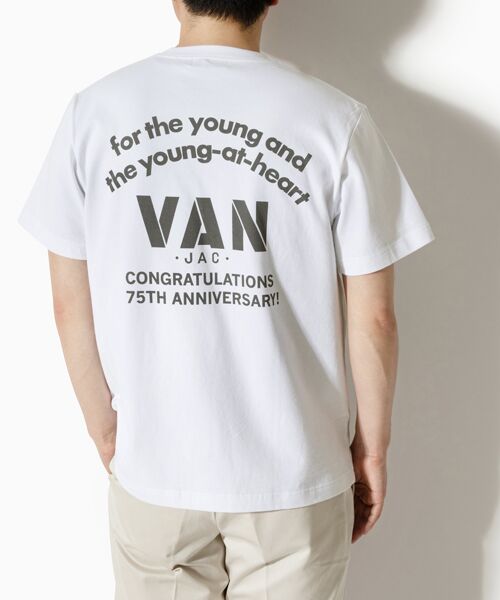 VAN / ヴァン カットソー | Ｔシャツ ＜75TH ANNIVERSARY＞ | 詳細8