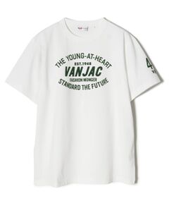 Tシャツ＜フロッキープリント＞