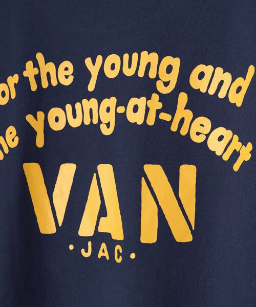VAN / ヴァン Tシャツ | ポケットTシャツ＜アーチロゴ＞ | 詳細5