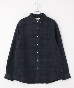 VAN / ヴァン シャツ・ブラウス | BDシャツ＜パッチワーク調＞＜リラックスフィット＞