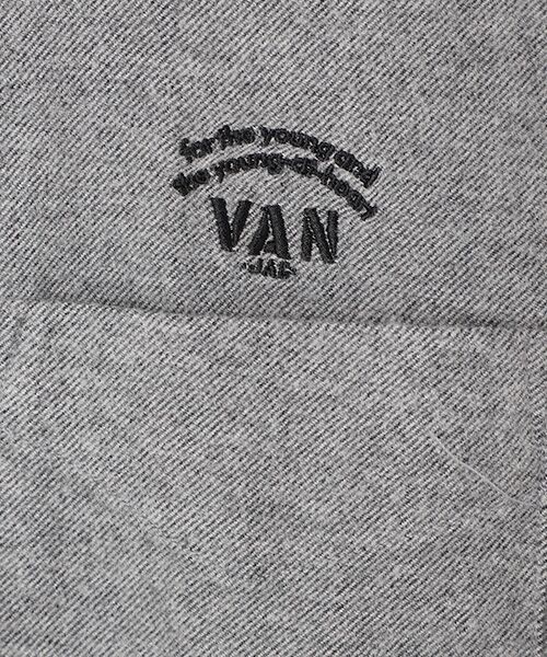 VAN / ヴァン シャツ・ブラウス | ショートBDシャツ＜フランネル＞ | 詳細8