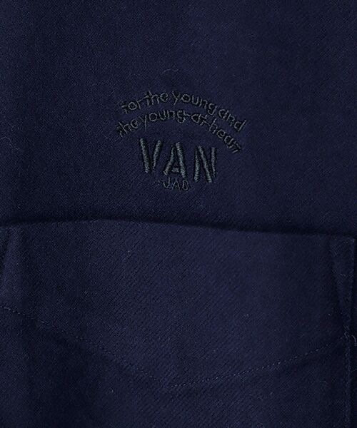 VAN / ヴァン シャツ・ブラウス | ショートBDシャツ＜フランネル＞ | 詳細14