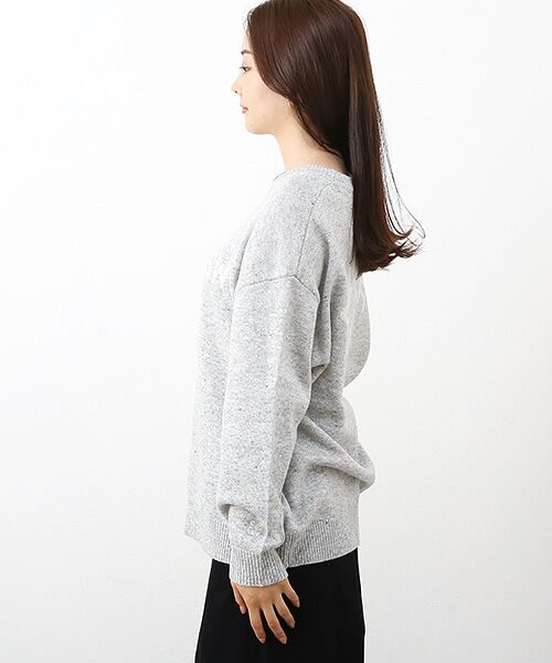 VAN / ヴァン ニット・セーター | カレッジクルーネックセーター ＜VAN×Shower CLUB＞ ＜ウィメンズ＞ | 詳細8