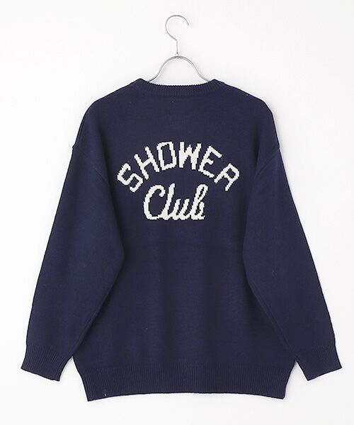 VAN / ヴァン ニット・セーター | カレッジクルーネックセーター ＜VAN×Shower CLUB＞ ＜ウィメンズ＞ | 詳細17