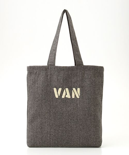 VAN / ヴァン トートバッグ | ツイードトートバッグ | 詳細1