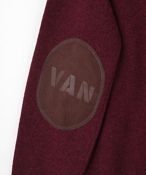 VAN / ヴァン ニット・セーター | エルボーパッチタートルネックセーター | 詳細5