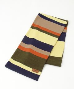 VAN / ヴァン マフラー・ショール・スヌード・ストール | ボーダーミニマフラー＜マルチカラー＞