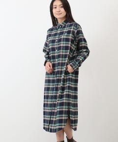 VAN / ヴァン ロング・マキシ丈ワンピース | チェックシャツワンピース＜ウィメンズ＞