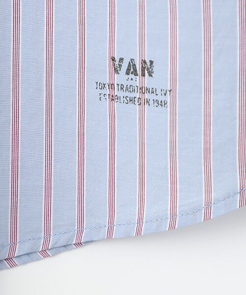VAN / ヴァン シャツ・ブラウス | BDシャツ＜ストライプ＞ | 詳細4