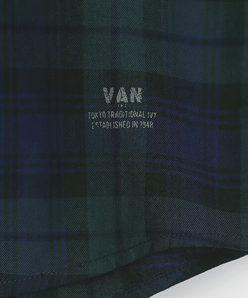 VAN / ヴァン シャツ・ブラウス | BDシャツ＜ブラックウォッチ＞ | 詳細4