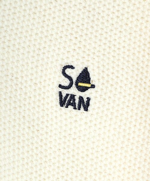 VAN / ヴァン ニット・セーター | ハニカムチルデンセーター ＜VAN×Shower CLUB＞ ＜ウィメンズ＞ | 詳細4