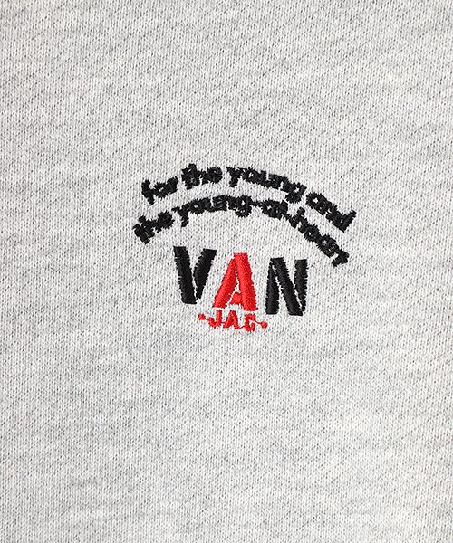 VAN / ヴァン パーカー | プルオーバーパーカー＜ワンポイント刺繍＞ | 詳細4