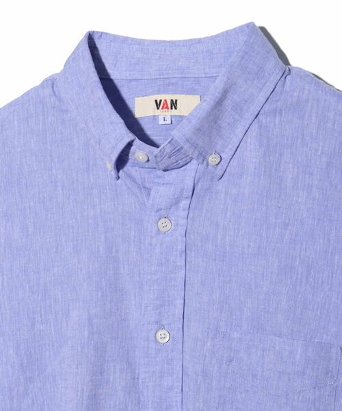 VAN / ヴァン シャツ・ブラウス | BDシャツ＜コットンリネン＞ | 詳細3