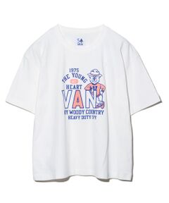 ベアプリントTシャツ ＜VAN×Shower CLUB＞ ＜ウィメンズ＞