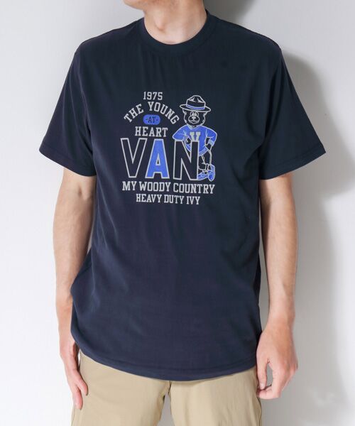 VAN / ヴァン Tシャツ | ベアプリントTシャツ | 詳細4