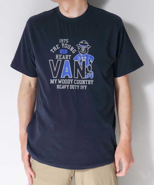 VAN / ヴァン Tシャツ | ベアプリントTシャツ | 詳細5