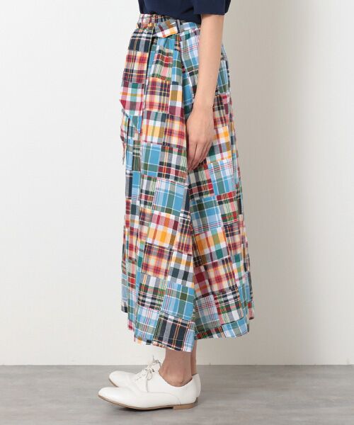 VAN / ヴァン ロング・マキシ丈スカート | パッチワークマドラス スカート ＜VAN×Shower CLUB＞ ＜ウィメンズ＞ | 詳細6