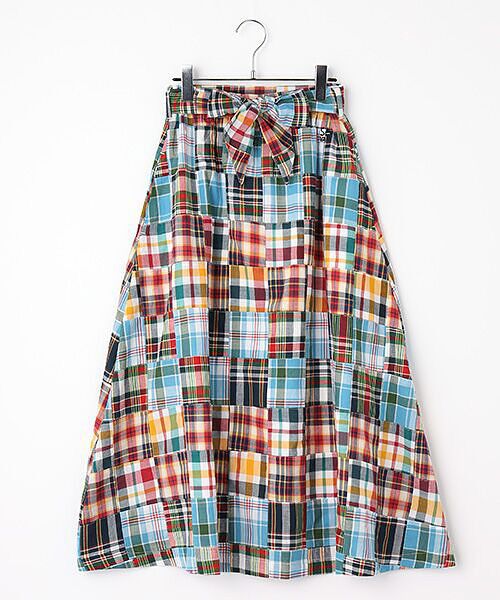 VAN / ヴァン ロング・マキシ丈スカート | パッチワークマドラス スカート ＜VAN×Shower CLUB＞ ＜ウィメンズ＞ | 詳細10