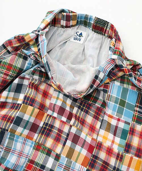 VAN / ヴァン ロング・マキシ丈スカート | パッチワークマドラス スカート ＜VAN×Shower CLUB＞ ＜ウィメンズ＞ | 詳細4