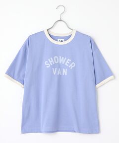 リンガーTシャツ ＜VAN×Shower CLUB＞ ＜ウィメンズ＞