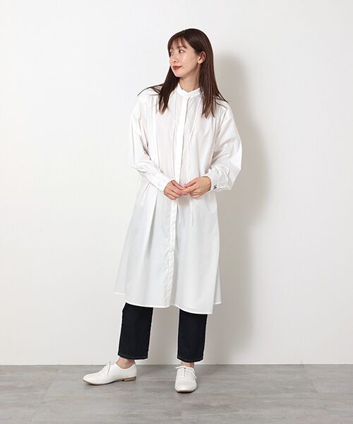 VAN / ヴァン ロング・マキシ丈ワンピース | ロングシャツワンピース ＜VAN×Shower CLUB＞ ＜ウィメンズ＞ | 詳細10