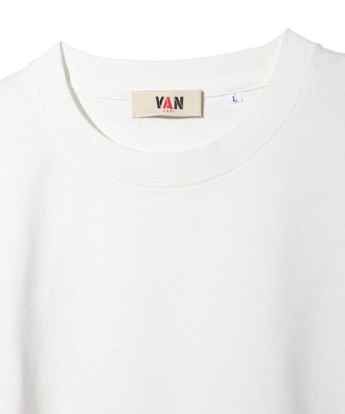 VAN / ヴァン Tシャツ | ワンポイント刺繍Tシャツ | 詳細2