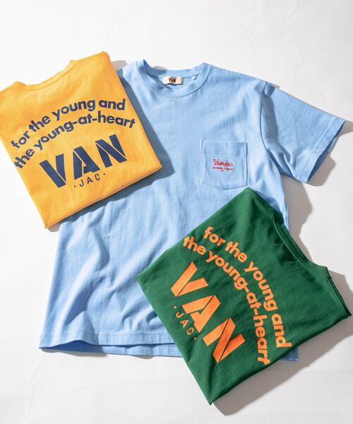 VAN / ヴァン Tシャツ | カラーロゴTシャツ | 詳細12