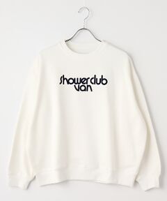 ロゴトレーナー ＜VAN×Shower CLUB＞ ＜ウィメンズ＞