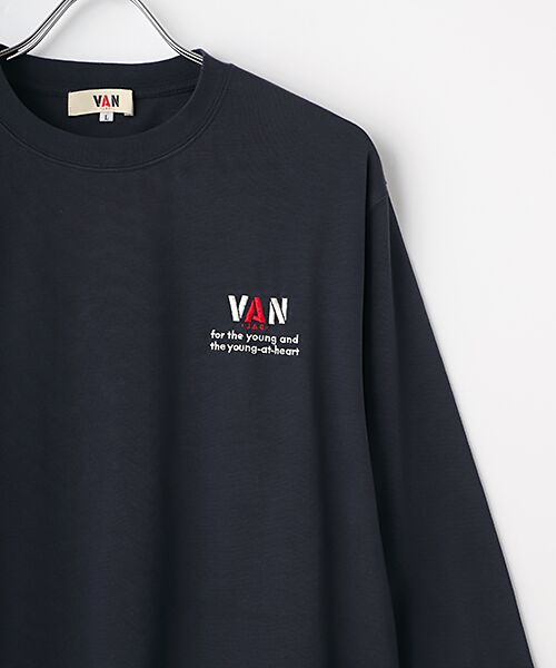 VAN / ヴァン カットソー | ロングスリーブTシャツ＜カーグラフィック＞ | 詳細8