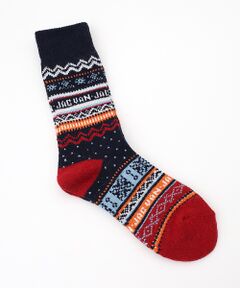 VAN / ヴァン ソックス | ソックス＜フェアアイル＞＜ウィメンズ＞