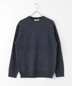 VAN / ヴァン ニット・セーター | エルボーパッチシェットランドセーター