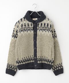 VAN / ヴァン カーディガン・ボレロ | カウチンニットカーディガン＜ノルディック＞