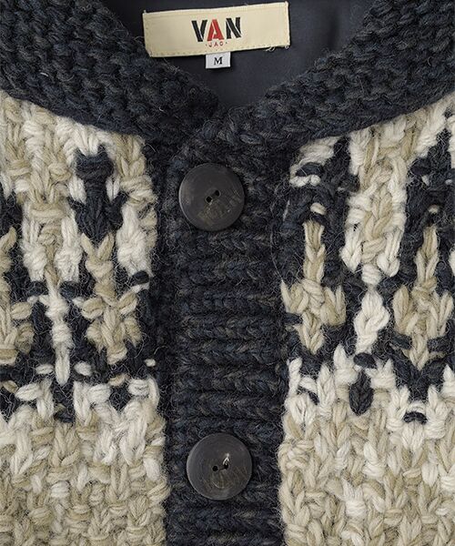 VAN / ヴァン カーディガン・ボレロ | カウチンニットカーディガン＜ノルディック＞ | 詳細5
